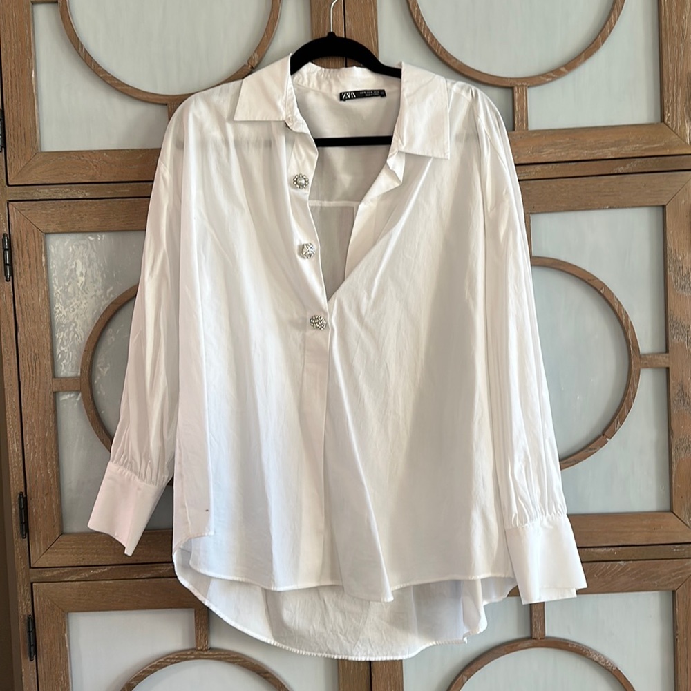 White Button Down - image 1